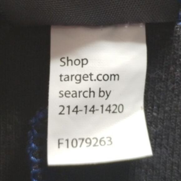 Champion C9 Women's Size XL Blue Funnel Mock Neck Thumb Hole Pullover Sweatshirt - Picture 5 of 5